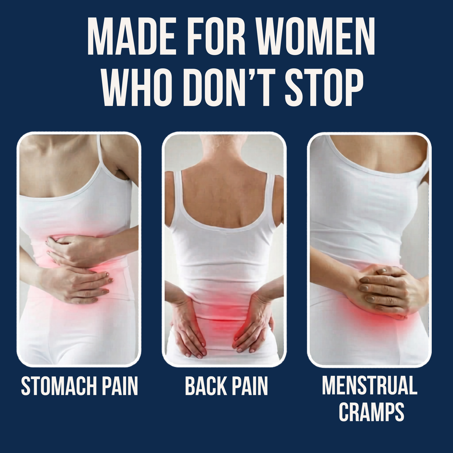 SŌLA Heat Wrap: Wearable Period Pain Relief for Nurses