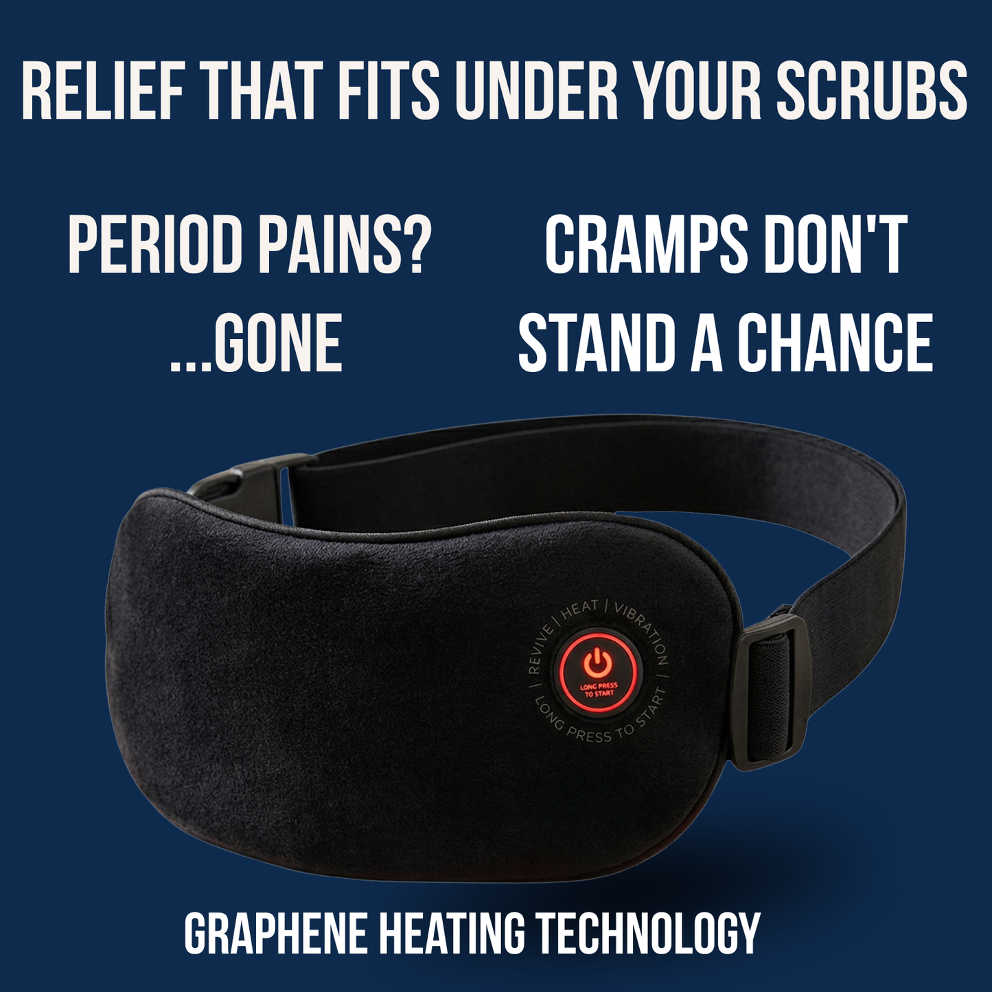 SŌLA Heat Wrap: Wearable Period Pain Relief for Nurses