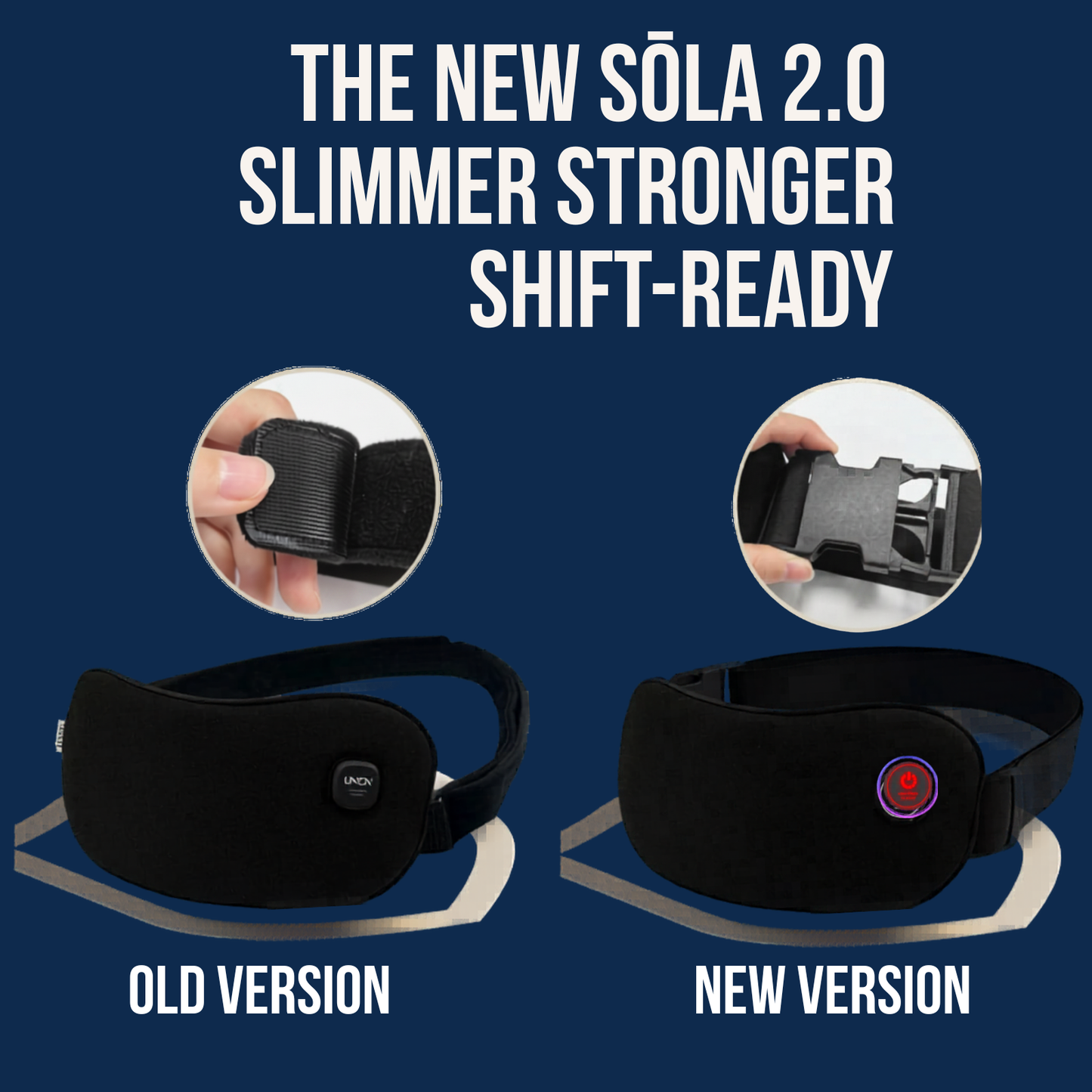 SŌLA Heat Wrap: Wearable Period Pain Relief for Nurses
