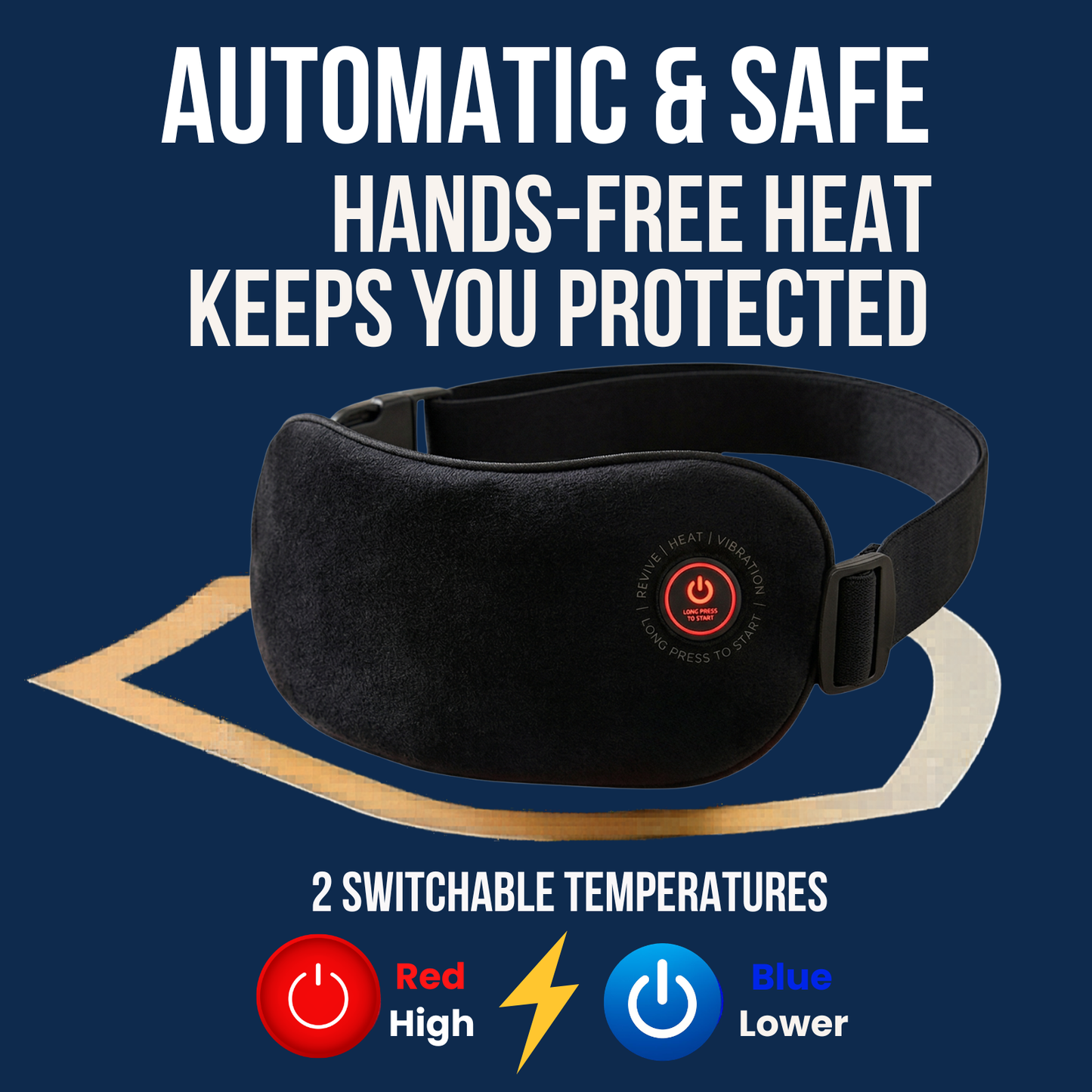 SŌLA Heat Wrap: Wearable Period Pain Relief for Nurses