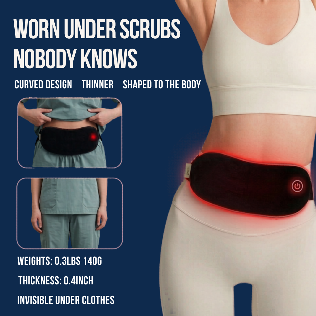 SŌLA Heat Wrap: Wearable Period Pain Relief for Nurses