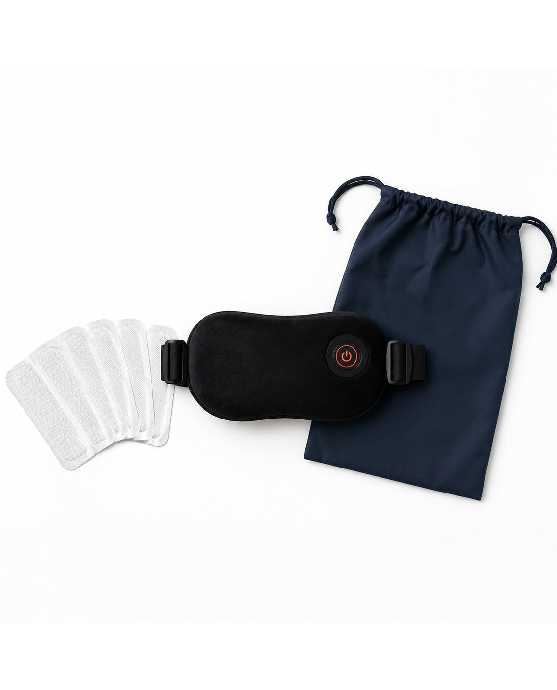 SŌLA heat wrap combo package with heat pads and carry bag